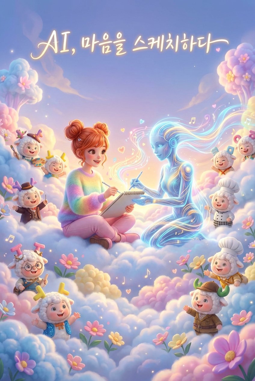 AI, 마음을 스케치하다 표지